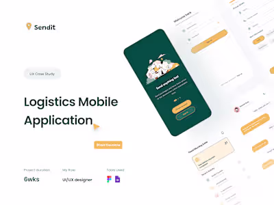 Sendit Mobile Logistics Aplication