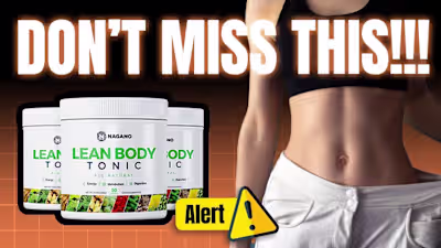 Nagano Lean Body Tonic Review (Fake or Legit?) Do They Really
