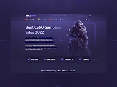 CSGORADAR on Behance