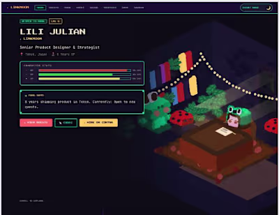 I'm re-designing my portfolio into