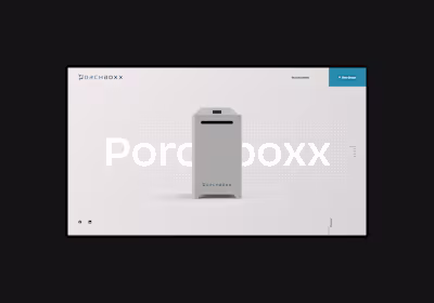 Porchboxx – Smart Delivery Locker UX/UI Concept