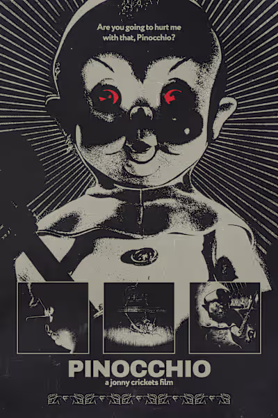 Pinocchio Jonny Crickets Poster Concept
