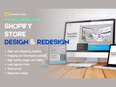 Shopify & WordPress design 