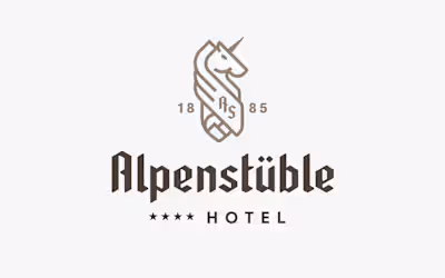 Logo Redesign / Hotel Alpenstüble