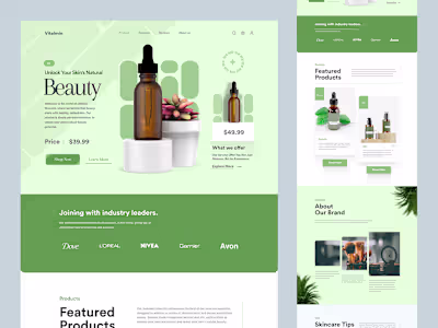 Beauty Store Build on Shopify :: Behance