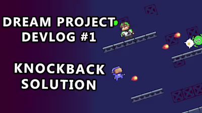 Unity 2D KNOCKBACK SOLUTION   Dream Project Devlog #1 - YouTube