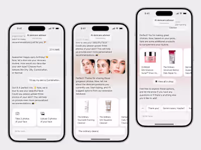 AI Skincare Advisor Onboarding