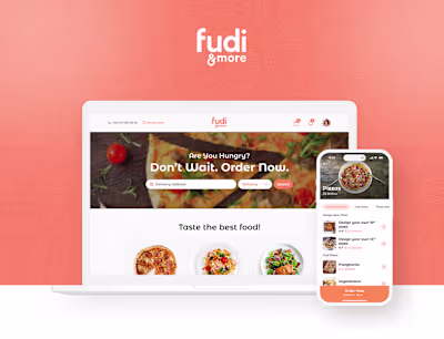 Fudi & more — Food Delivery Ecosystem :: Behance