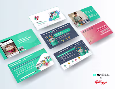 Mwell By kellogg's Product Presentation Design