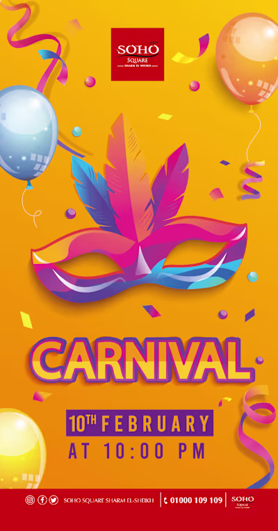 Soho Square Carnival Flyer:: Behance
