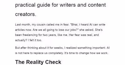 Adapting to AI in Freelancing