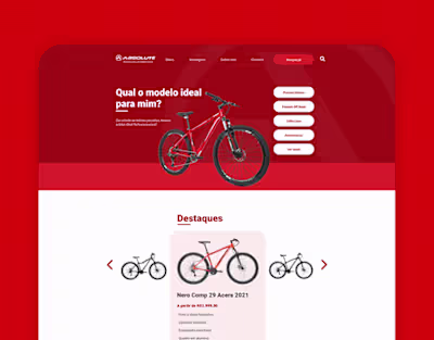 Absolute Bikes - UI Design