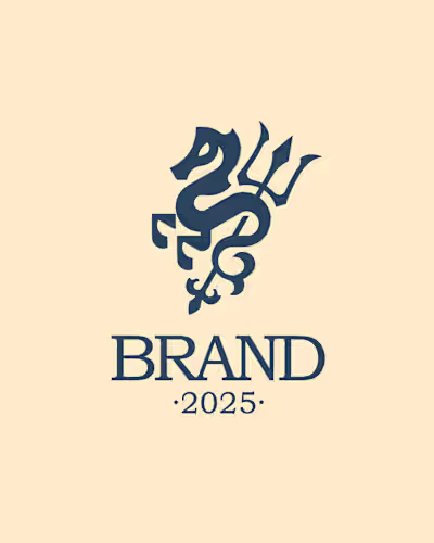 Seahorse Trident Logo design for sale crafted by Anhdodes Pu...