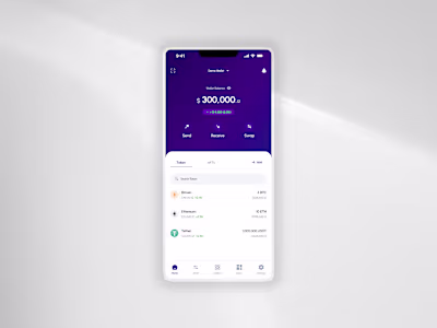 Decentralized Crypto Wallet Mobile App