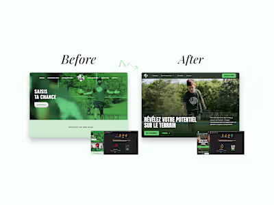just shipped Trevo soccer club’s new site: performance jumpe...