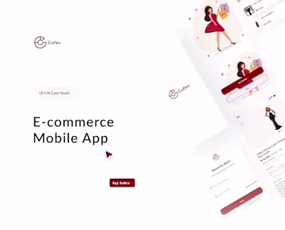 Cutie E-commerce Mobile App
