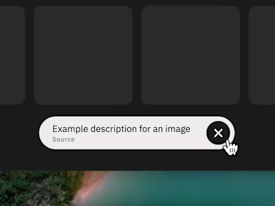CSS Gallery caption animation
