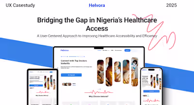 Helvora: Transforming Healthcare Access in Nigeria