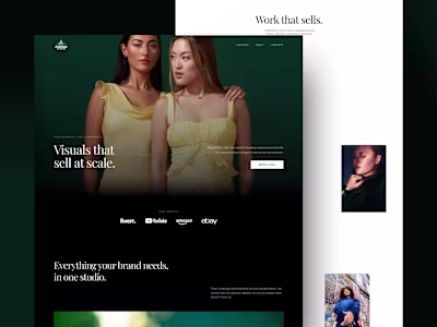 A Photography Studio Website Redesign