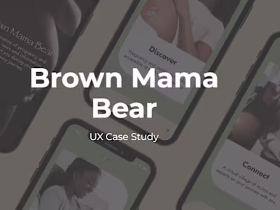 Brown Mama Bear