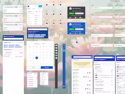 Design System for an internal tool