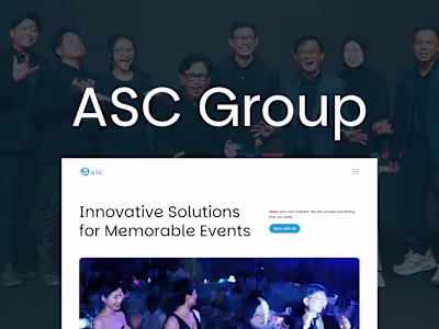 Web Design & Development for ASC Group