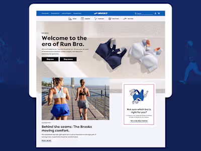 Brooks Running | Brand & Website 