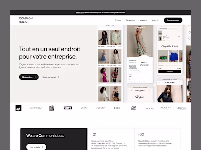 Agence Web Ecommerce Expert | Shopify Plus, Prestashop & Market…