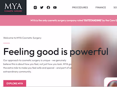 Cosmetic Surgery, Breast Surgery & Fat Removal Specialists | MYA
