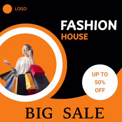 Fashion House Template for Clothing Brands 