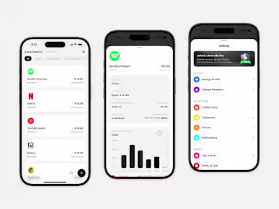 Subscription Manager App