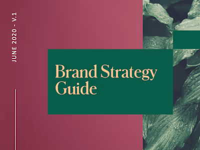 Brand Strategy - Activewear 