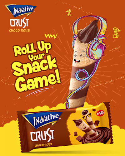 Crust Choco Rolls ( Social Media Post) :: Behance
