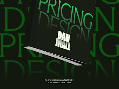 Reintroducing Dan Mall's 'Pricing Design'