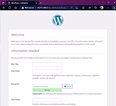 Deploy Wordpress On Ec2