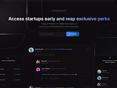 Spilnota Landing Page