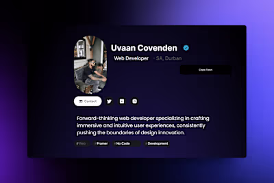 Personal Portfolio 