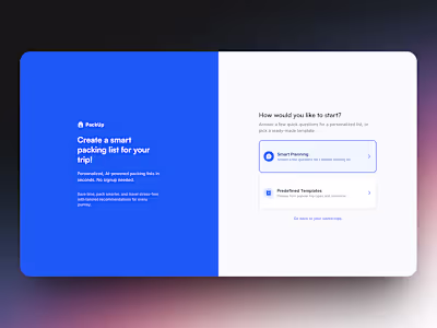 PackUp — Your AI-Powered Packing Assistant