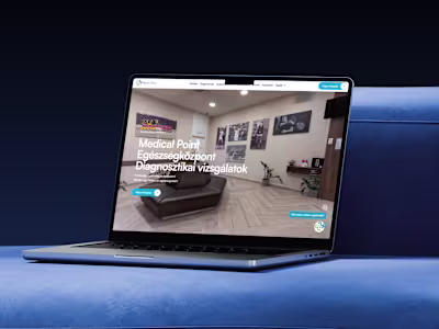 Medical Point | Website for a Hungarian Private Clinic