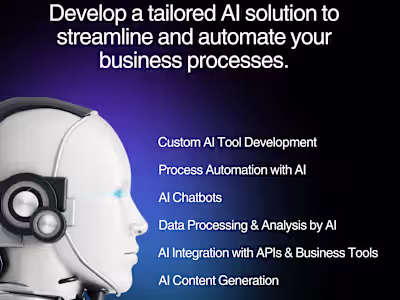 Automate repetitive business tasks/processes with AI