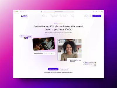 Landing Page for AI Intelligence Feature Set