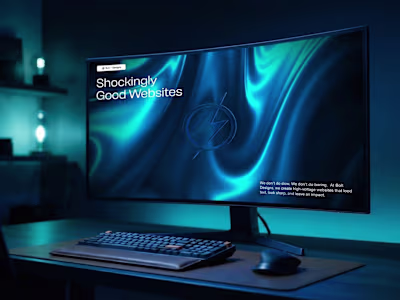 Bolt Designs Website