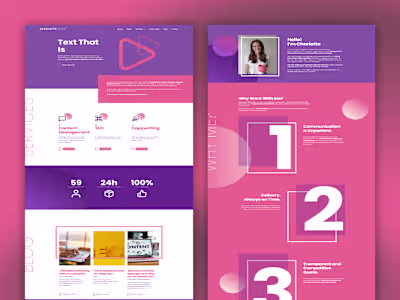 Personal Business Website | CharlotteLuise