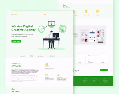 Wilvisuals Digital Agency Website 