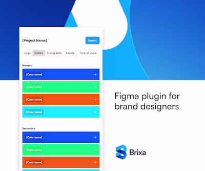 Brixa: Reimagining Brand Identity Workflows in Figma