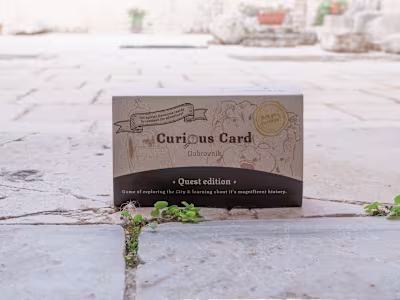 Adventure game packaging & product photo