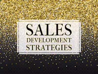 Sample sales development strategies