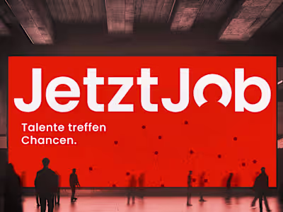 JetztJob — ReBranding and Social Media Graphics
