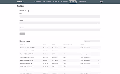 Custom Yacht Management Application