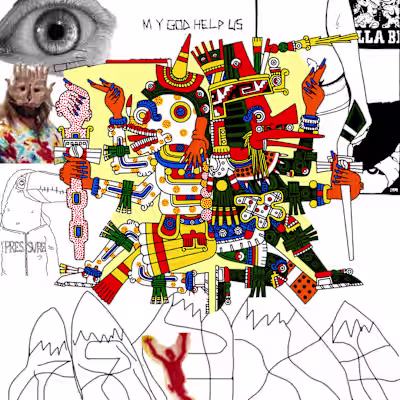 MY GOD HELP US// DESiGN